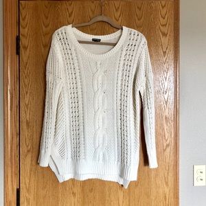 Express Oversized Cable Knit Sweater